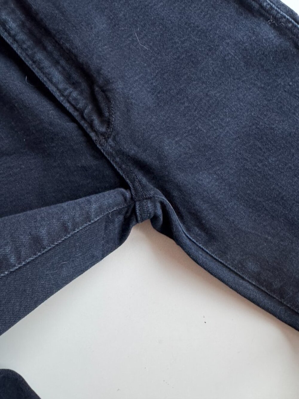 ANINE BING Jagger OD Black Dark Blue High Rise Skinny Ankle Jeans, Size 28 - Picture 7 of 14
